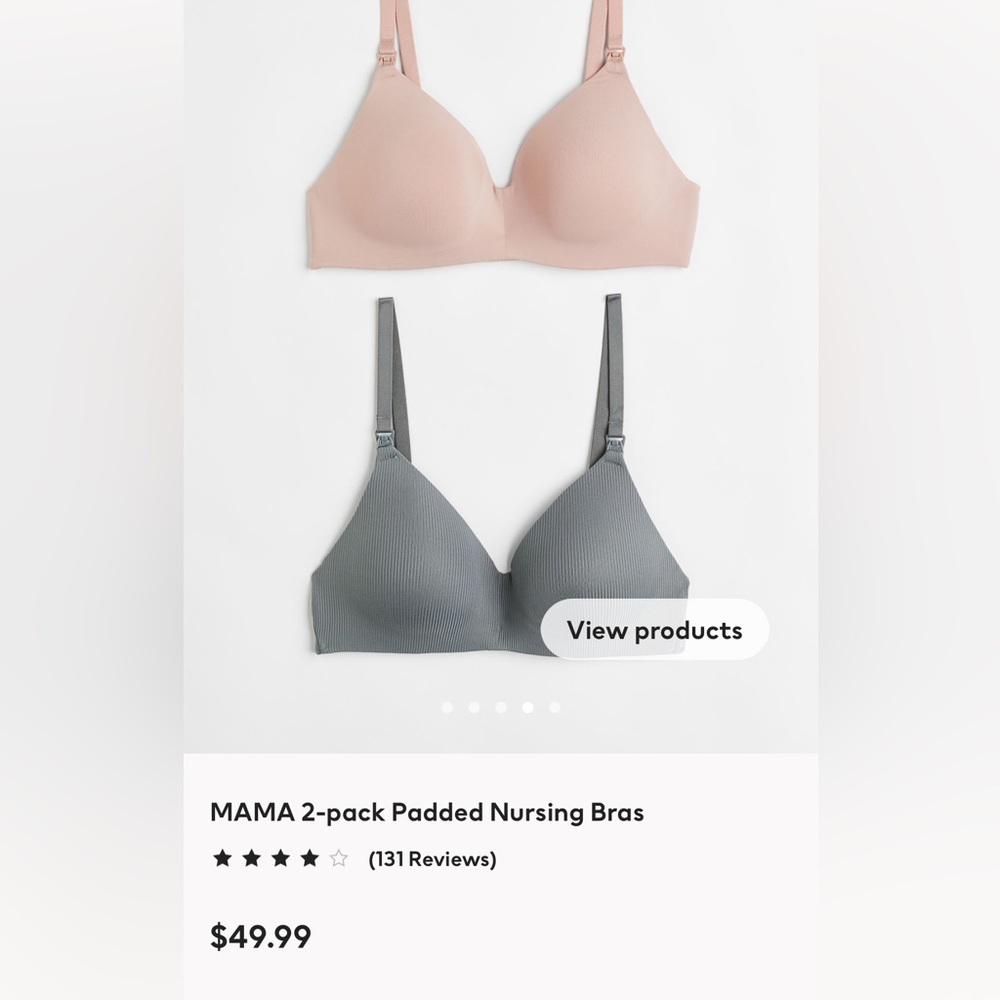 2-pack Maternity Nursing Bras 34DD - Picture 3 of 6
